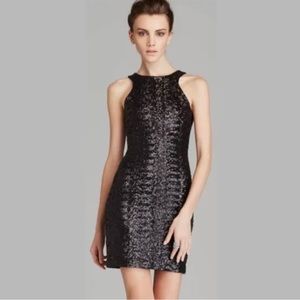 Bailey44 sequin black dress